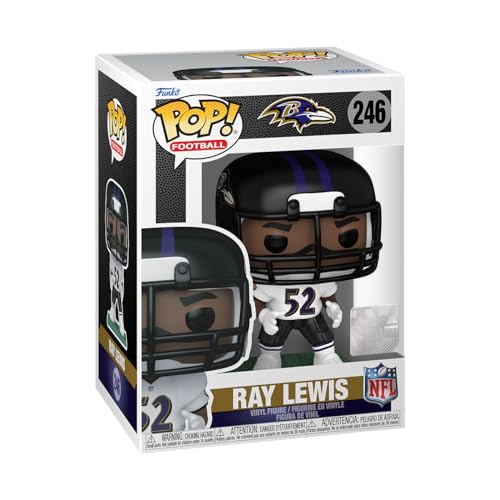 Funko Pop! Nfl Legends: Ravens - Ray Lewis - Figura In Vinile Da Collezione - Idea Regalo - Merchandising Ufficiale - Giocattoli Per Bambini E Adulti 