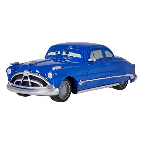 Disney Cars De & Pixar Giocattolo Del Veicolo Doc Hudson 1:43 Pullback Per Bambini Dai 3 Anni In Poi