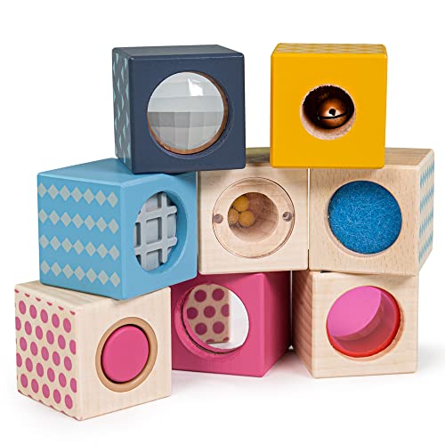 Bigjigs Toys Fsc 100% Blocchi Sensoriali