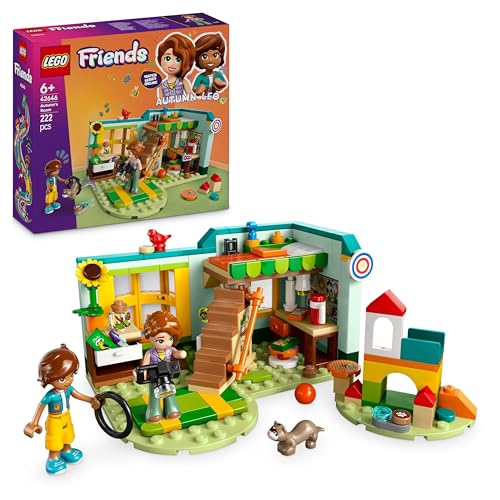 Lego Friends La Camera Di Autumn, Giochi Creativi Per Lo Sviluppo Delle Abilità Sociali Delle Bambine Da 6 Anni Amanti Della Natura Con Cameretta Da C
