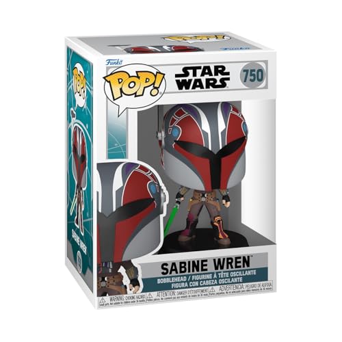 Funko Pop! Star Wars: Ahsoka - Sabine Wren - Star Wars Ahsoka - Figura In Vinile Da Collezione - Idea Regalo - Merchandising Ufficiale - Giocattoli Pe