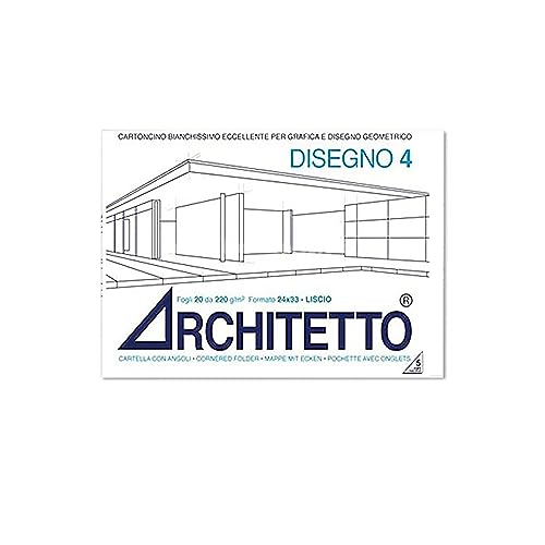 Album Architetto 4 Cm 24X33 Liscio