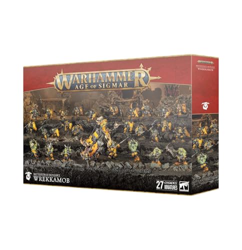 Games Workshop - Warhammer - Age Of Sigmar - Forza Di Battaglia - Ironjawz: Wrekkamob