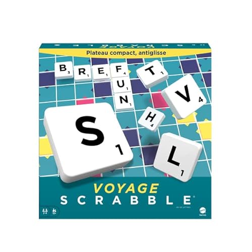 Mattel Games Scrabble Travel, Versione: Francese, Cjt12
