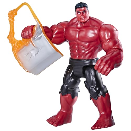 Marvel Avengers Epic Hero Series Captain America: Brave New World Red Hulk Action Figure, Giocattolo Super Eroe Da 10 Cm, Per Bambini Dai 4 Anni In Su