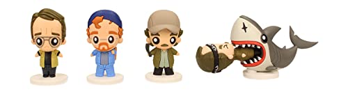 Dirac Jaws: Pokis Figure 4Pk - Brody,Hooper, Quint, And Shark, Standard