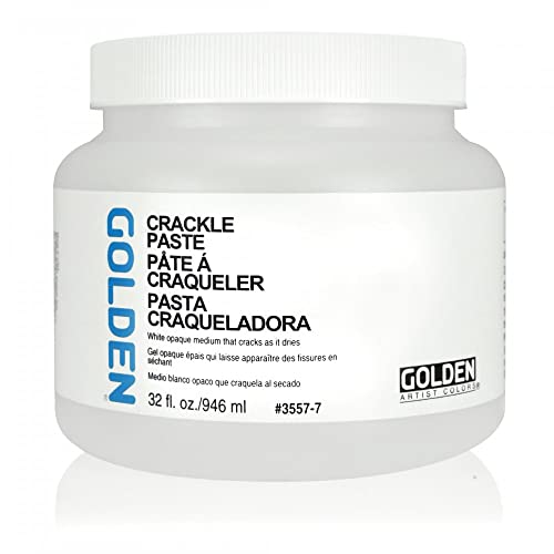 Golden Acrilico Medio: Crackle Paste 946 Ml