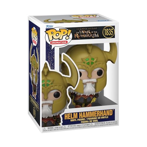 Funko Pop! Animation: Wor - Helm Hammerhand: King Of Rohan Hammerhand - Lord Of The Rings: The War Of Rohirrium - Figura In Vinile Da Collezione - Ide