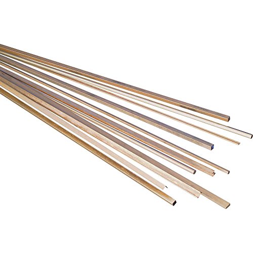 Profilato Ottone Angolo (L X L X A) 500 X 4 X 4 Mm