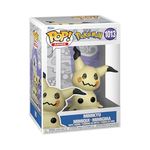 Funko Pop! Games: Pokemon - Mimikyu - Figura In Vinile Da Collezione - Idea Regalo - Merchandising Ufficiale - Giocattoli Per Bambini E Adulti - Video