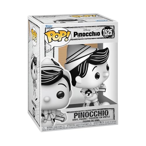 Funko Pop! Disney: Sketched - Pinocchio- Figura In Vinile Da Collezione - Idea Regalo - Merchandising Ufficiale - Giocattoli Per Bambini E Adulti - Mo