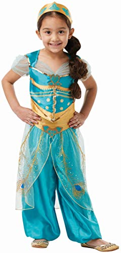 Rubie'S Costume Ufficiale Jasmine Disney Live Action Aladdin Per Bambina (300297-S)