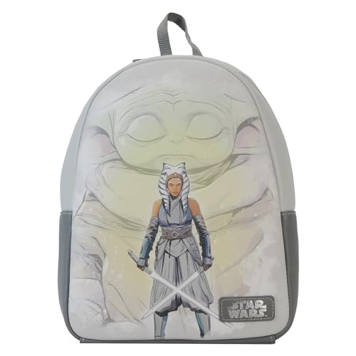Loungefly - Mini Backpack: Star Wars: Ahsoka - The Child - Star Wars: The Mandalorian - Sacchetto Carino Da Collezione - Idea Regalo - Merchandising U