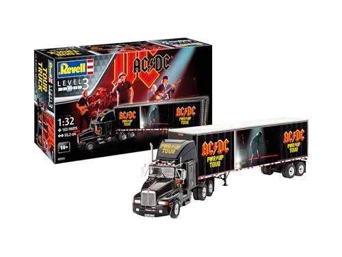 Revell Set Regalo 07731 Ac/Dc Tour Truck Power Up 1:32 Kit Modello In Plastica Non Costruita Con Accessori