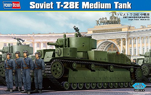 Hobby Boss Soviet T-28E Medium Tank Model Kit