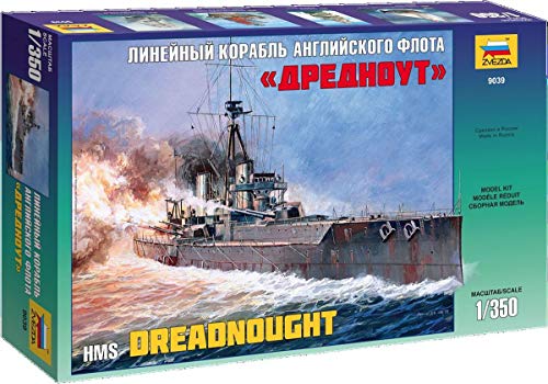 1/350 Modellino Nave Da Guerra British Battleship Dreadnought Zv9039 (Importato Da Giappone)