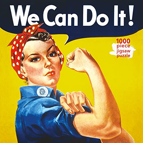 Rosie The Riveter Jigsaw: 1000 Piece Jigsaw Puzzle
