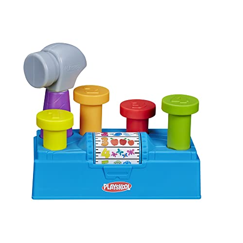 Hasbro Playskool, Playskool Tap ‘N Spin-Banco Da Lavoro Giocattolo, Esclusivo Amazon