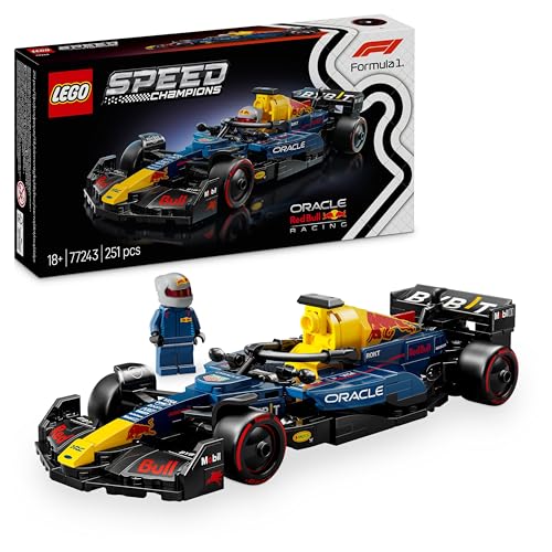 Lego Speed Champions Auto Da Corsa F1 Oracle Red Bull Racing Rb20 Modello Di Macchina Da Collezione Con Minifigure Del Pilota Di Formula 1, Regalo Per
