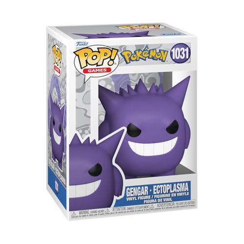 Funko Pop! Games: Pokemon - Gengar - Figura In Vinile Da Collezione - Idea Regalo - Merchandising Ufficiale - Giocattoli Per Bambini E Adulti - Video 