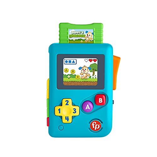 Fisher-Price Baby Console Gioca E Vai, Finta Console Con Luci E Suoni, Gioco Didattico Di Attività Musicali Ridi & Impara, Giocattolo Per Bambini 6+ M