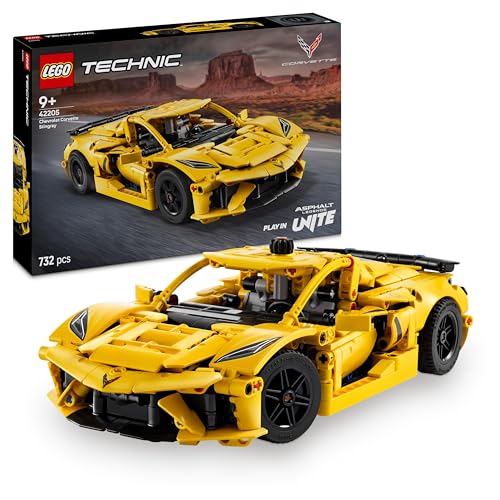 Lego Technic Chevrolet Corvette Stingray - Modello Di Auto Da Corsa Da Costruire, Giochi Per Bambini E Bambine Da 9 Anni In Su Fan Delle Macchine Gioc