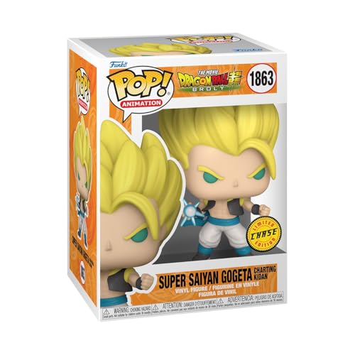 Funko Pop! Animation: Dragon Ball Super: Broly - Gogeta - Probabilità Di 1/6 Per La Variante Chase - Dragon Ball Super Broly - Figura In Vinile Da Col
