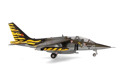 Herpa Modellino Aereo Luftwaffe Alpha Jet A - Fighter-Bomber Wing 43 (Jabog 43), Oldenburg - Nato Tiger Meet 1991 Miniatura In Scala 1:72, Pezzo Da Co