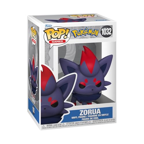 Funko Pop! Games: Pokemon - Zorua - Figura In Vinile Da Collezione - Idea Regalo - Merchandising Ufficiale - Giocattoli Per Bambini E Adulti - Video G