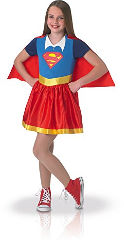 Warner-I-630021S Costume Classico Supergirl Superhero Girls, S (3-4 Anni)