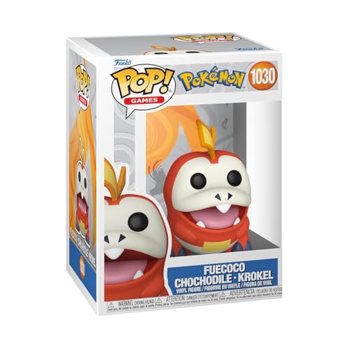 Funko Pop! Games: Pokemon - Fuecoco - Figura In Vinile Da Collezione - Idea Regalo - Merchandising Ufficiale - Giocattoli Per Bambini E Adulti - Video