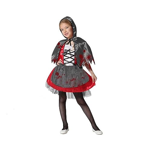 Atosa Costume Cappuccetto Rosso Sanguinante Bambina Infantile 5 A 6 Años