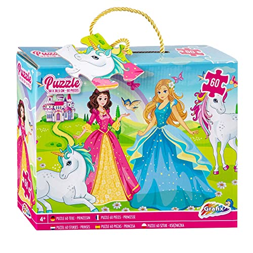 Giocattolino-Floor Puzzle Principesse, 60 Pezzi. 400024