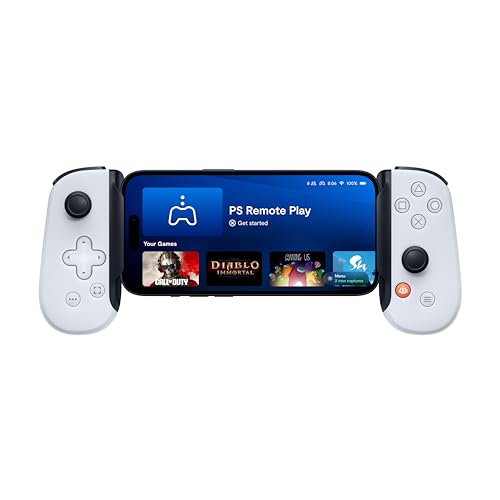 Backbone One Mobile Gaming Controller Per Iphone (Lightning) - Playstation Edition - 2Nd Gen - Trasforma Il Tuo Iphone In Una Console Di Gioco (3 Mesi