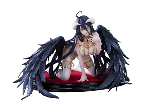 Cranel Overlord Albedo Lingerie Ver., Total Height: Approx. 6.0 Inches (154 Mm), Pvc, Abs, 1/7 Scale Figure