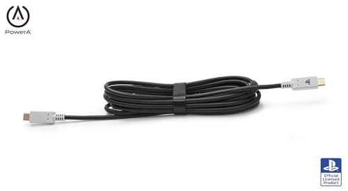 Cavo Usb-C® A Usb-C Powera Da 3 Metri Per Playstation®5, Carica E Gioca, Ricarica, Compatibile Con Dualsense Edge, Compatibile Con Psvr2, Compatibile 