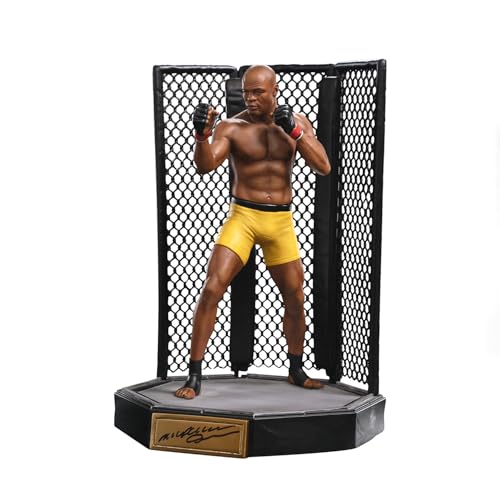 Ufc Statuette 1/10 Deluxe Art Scale Anderson "Spider" Silva - Signed Version 22 Cm