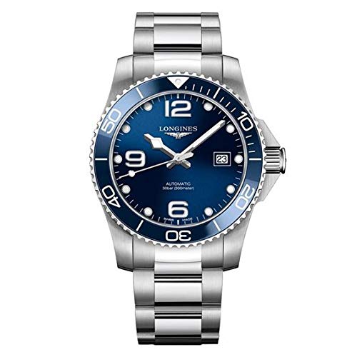 Longines Orologio Hydroconquest Ceramic 41Mm Blu Automatico Acciaio L3.781.4.96.6