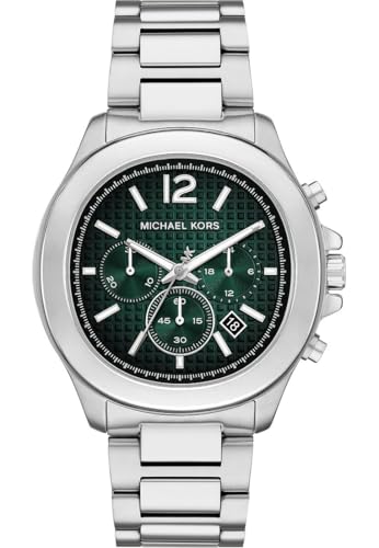 Michael Kors Orologio Analogico Al Quarzo Uomo Con Cinturino In Acciaio Inossidabile Mk9191