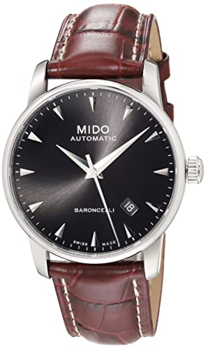 Mido Orologio Da Uomo Analogico Automatico Con Cinturino In Pelle – M86004188