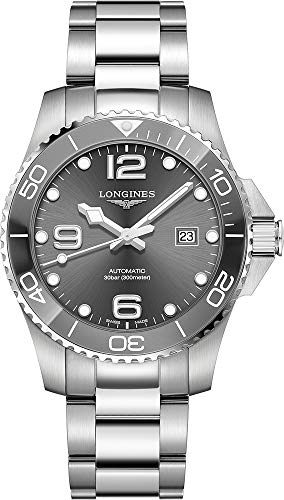 Longines Orologio Hydroconquest Ceramic Grigio Automatico L3.782.4.76.6
