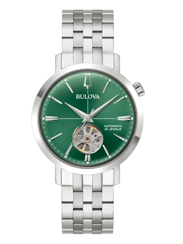 Bulova Orologio Uomo Automatico Cinturino Acciaio Ref. 96A319