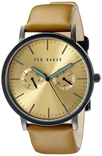 Ted Baker Te1094 - Orologio Da Uomo, Al Quarzo, In Acciaio Inox, Stile Casual, Colore: Marrone
