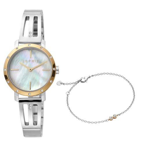 Esprit Lorella Fashion Es1L182M1025 - Orologio Da Donna Al Quarzo, Colore: Argento