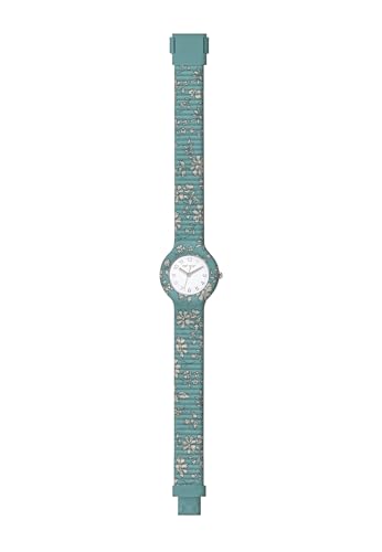 Hip Hop, Collezione Winter Blossom, Orologio Donna A Tema Fiori Invernali Con Tessuti Liberty E Cinturino In Silicone, Resistente All'Acqua
