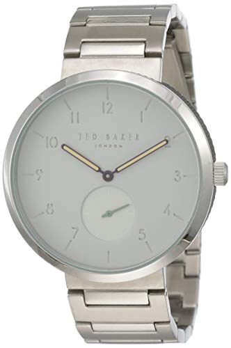 Ted Baker Men'S 'Josh' Quartz Stainless Steel Casual Watch, Color:Silver-Toned (Model: Te50011010)