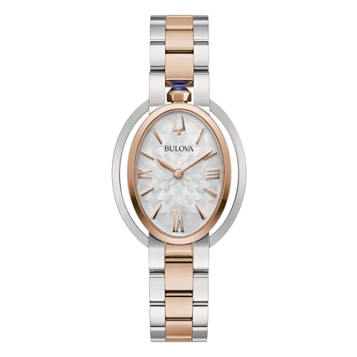 Bulova Orologio Donna 98L322 Rubaiyat Acciaio Bicolore Solo Tempo