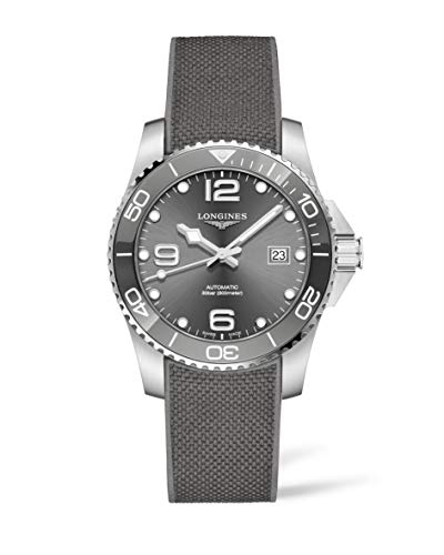 Longines Orologio Hydroconquest Auto 41Mm Grigio