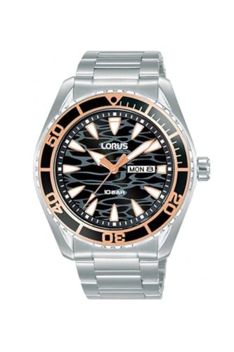 Lorus Sport Man Orologio Uomo Analogico Al Quarzo Con Cinturino In Acciaio Inox Rh387Ax9S