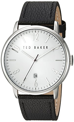 Ted Baker Cinturino In Pelle Bianca Con Cassa In Acciaio Inox Te10030650